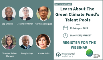 Webinar: The Green Climate Fund (GCF), the world’s largest climate fund ...