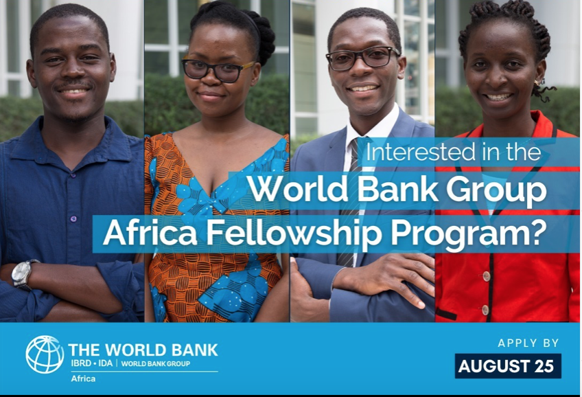 World Bank Group Africa Fellowship Program World Bank Group Africa Fellowship Program