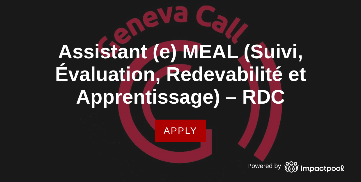 Geneva Call Global Roster - Geneva Call