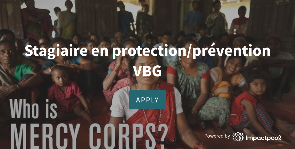 Career Site for MERCY CORPS - MERCY CORPS