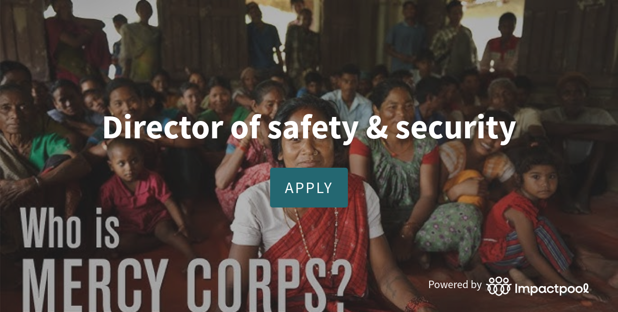 Career Site for MERCY CORPS - MERCY CORPS
