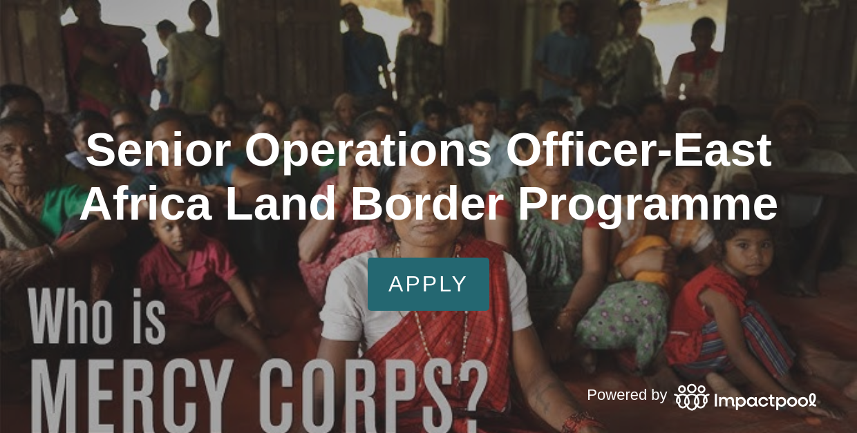 Career Site for MERCY CORPS - MERCY CORPS
