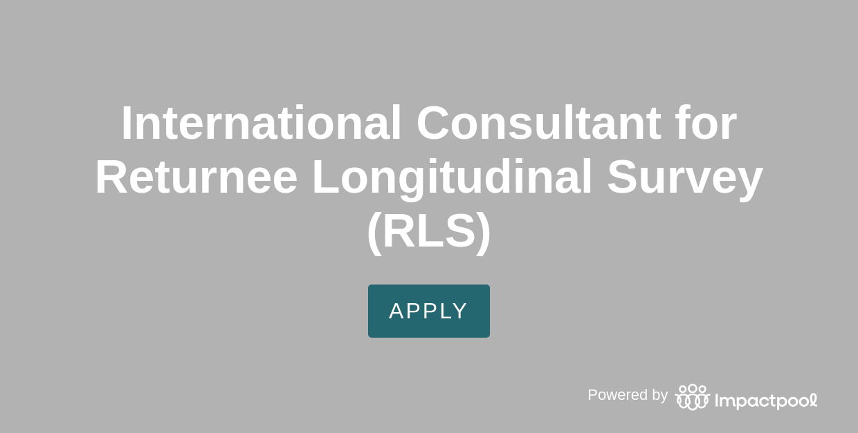 Career Site for IOM - International Organization for Migration - IOM ...