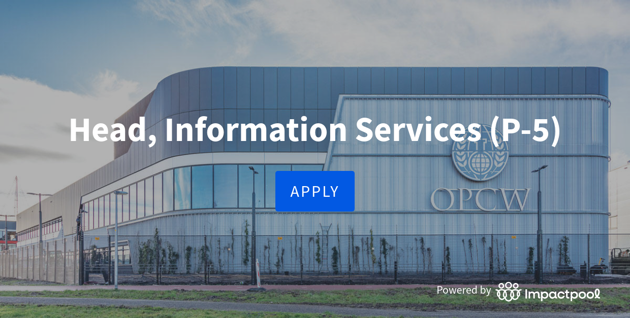 Career Site for OPCW - OPCW