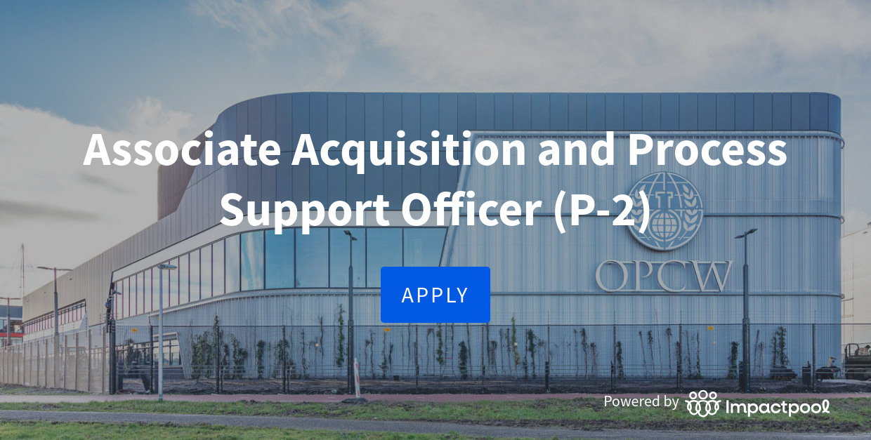Career Site for OPCW - OPCW