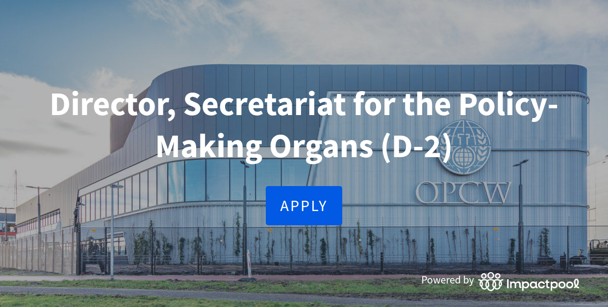 Career Site for OPCW - OPCW