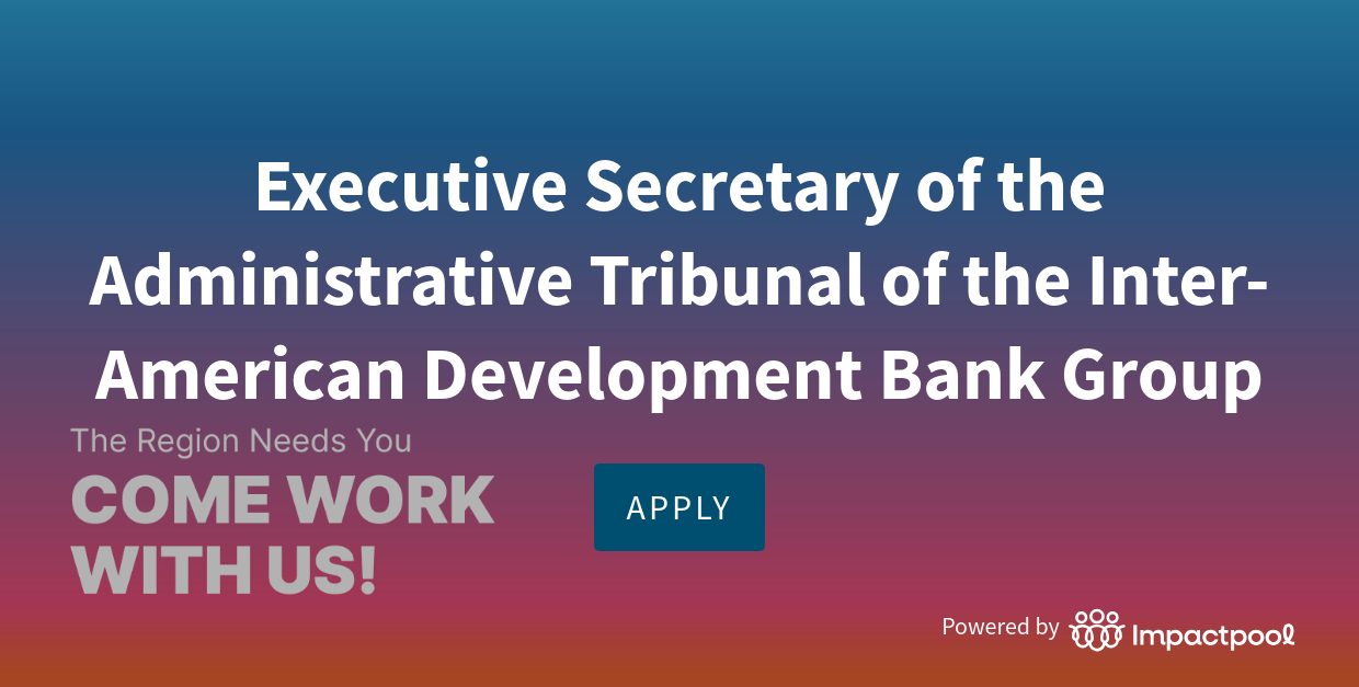 Career site for Inter-American Development Bank Group - IDB