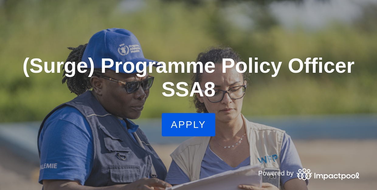 Career site for WFP - The World Food Programme - WFP - The World Food ...
