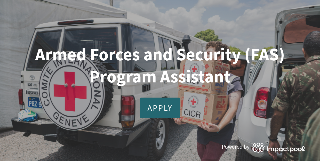 Career site for ICRC - International Committee of the Red Cross - ICRC ...